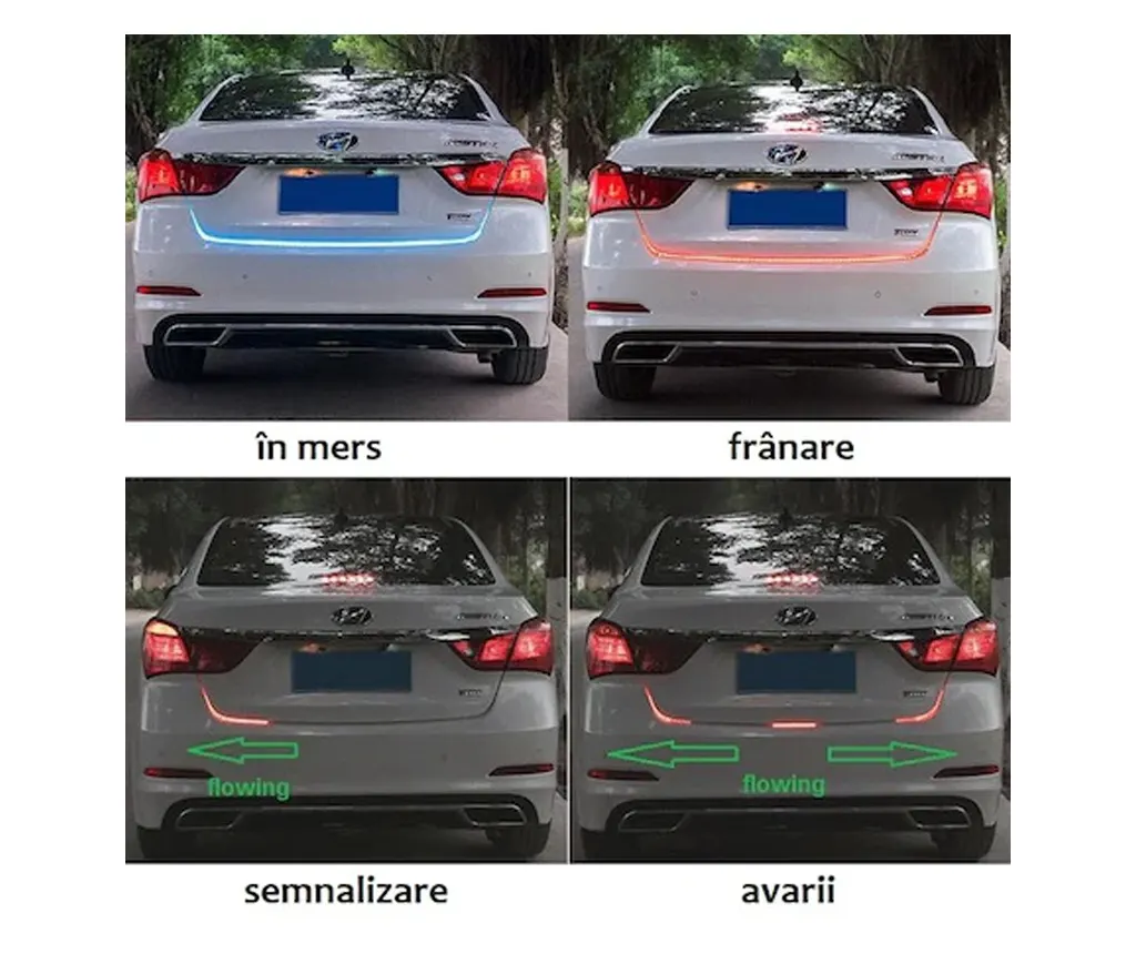 Banda LED Auto Activa – Semnalizare Dinamica 120 cm [14]