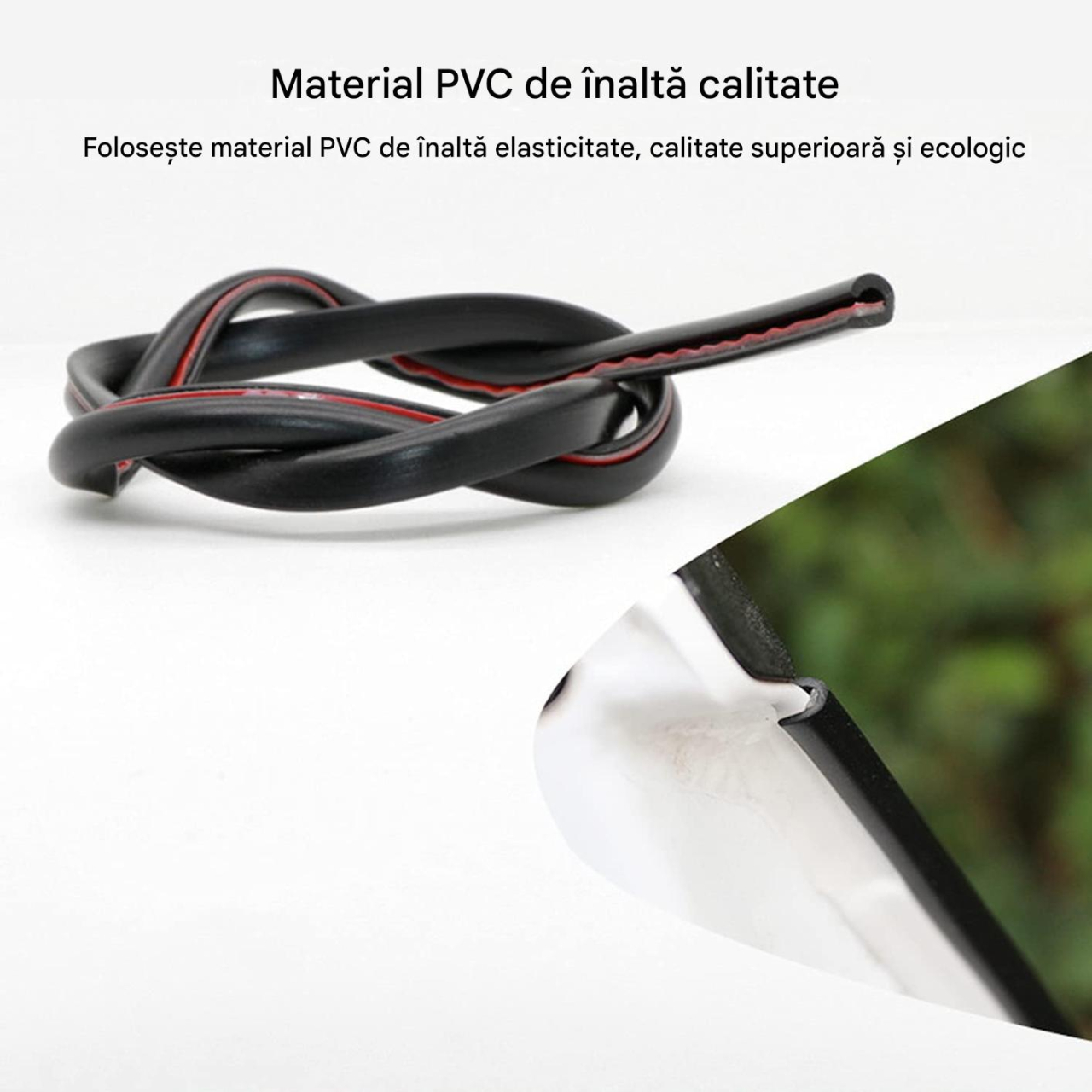 banda protectie usa auto pvc cauciucat negru 5m MaffStuff [4]
