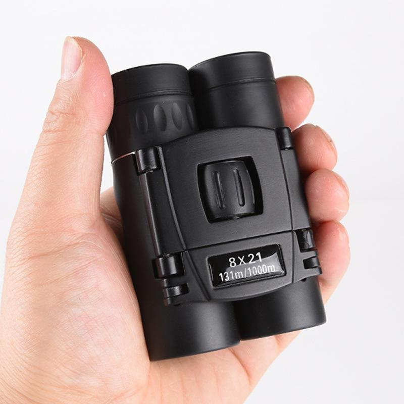 Binoclu HD 8X21 Telescop portabil Binoclu profesional Aventuri în aer liber Sport și călătorii Camping și explorare Observarea păsărilor Drumeții Concerte Vânătoare Vizualizare la distanță Focalizare centrală Rezistent la apă Design pliabil [2]