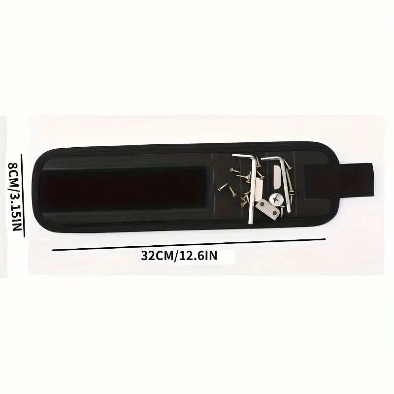 Brățară Magnetică cu 15 Magneți Neodim – Suport Șuruburi, Reglabilă, Profesională [21]