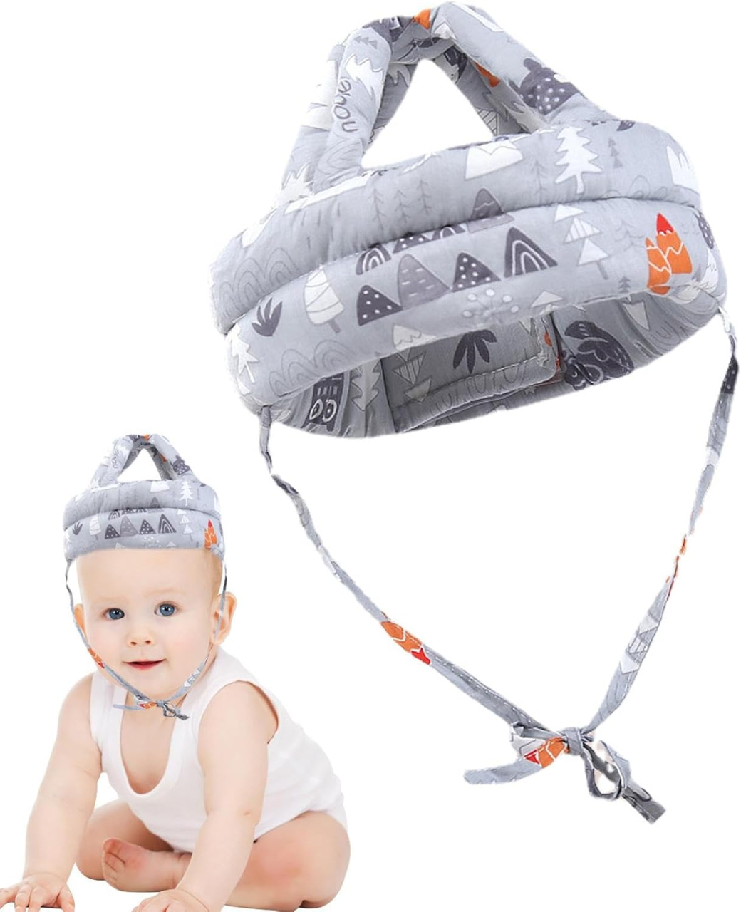 casca protectie bebelusi antisoc gri maffstuff [5]