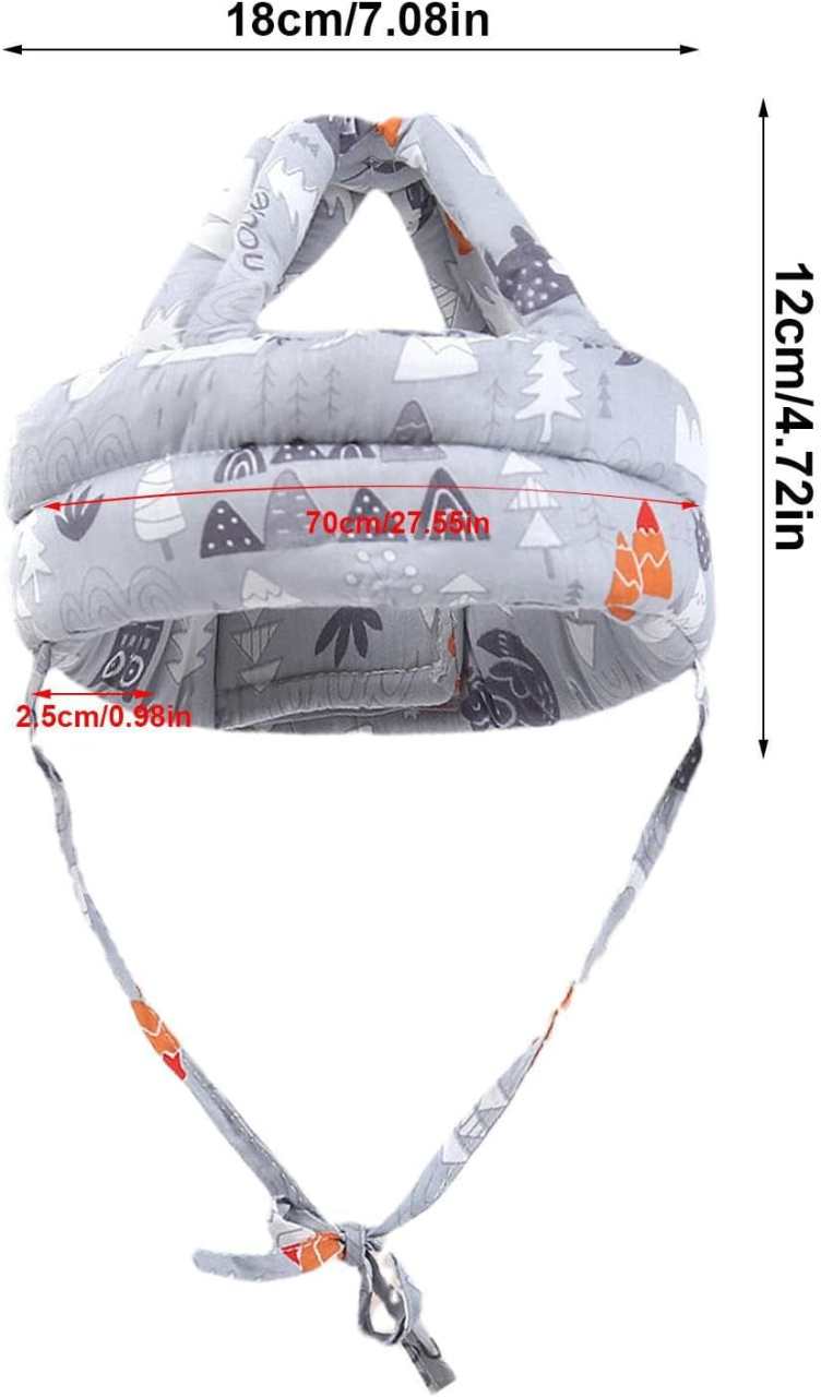 casca protectie bebelusi antisoc gri maffstuff [6]