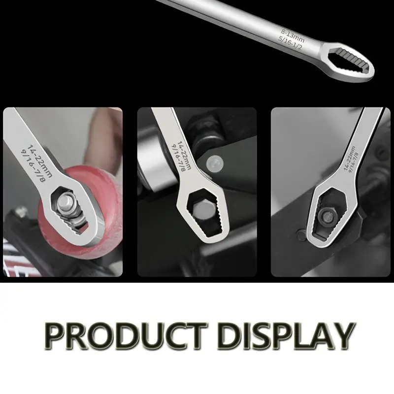 Cheie Fixă Torx 15 în 1 Universal – 8-22 mm, Oțel Galvanizat, All in One [25]