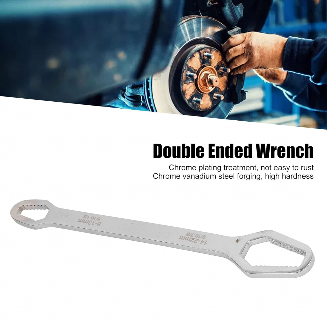 Cheie Fixă Torx 15 în 1 Universal – 8-22 mm, Oțel Galvanizat, All in One [18]