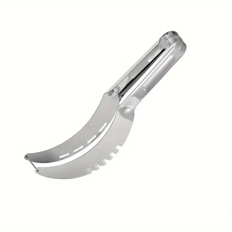 Cuțit Feliator 2in1 cu Funcție de Clește pentru Tăiat și Servit Pepene, 22 cm – Eficient și Ușor de Folosit [4]