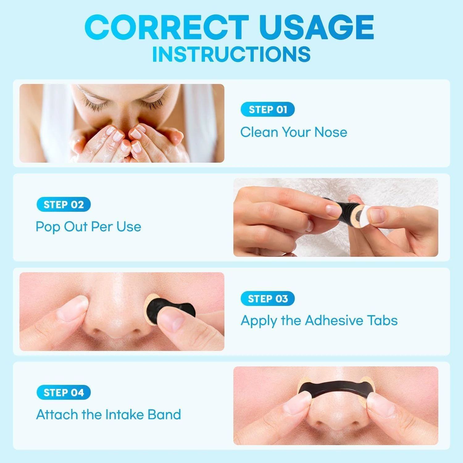 dispozitiv anti sforait dilatator nazal magnetic universal MaffStuff [5]