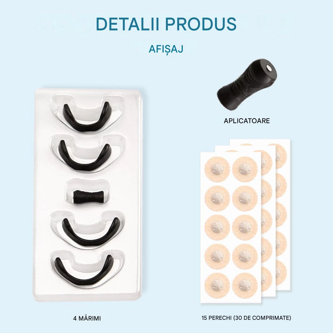 dispozitiv anti sforait dilatator nazal magnetic universal MaffStuff [2]