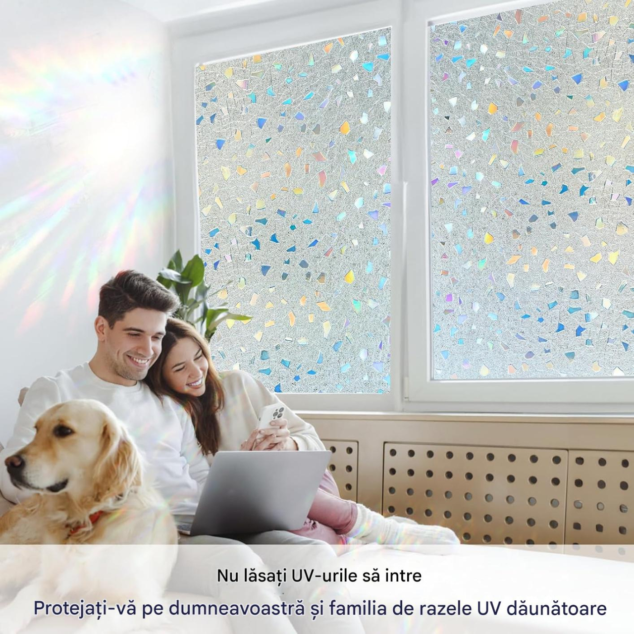 folie geam electrostatica holografica transparenta MaffStuff [13]