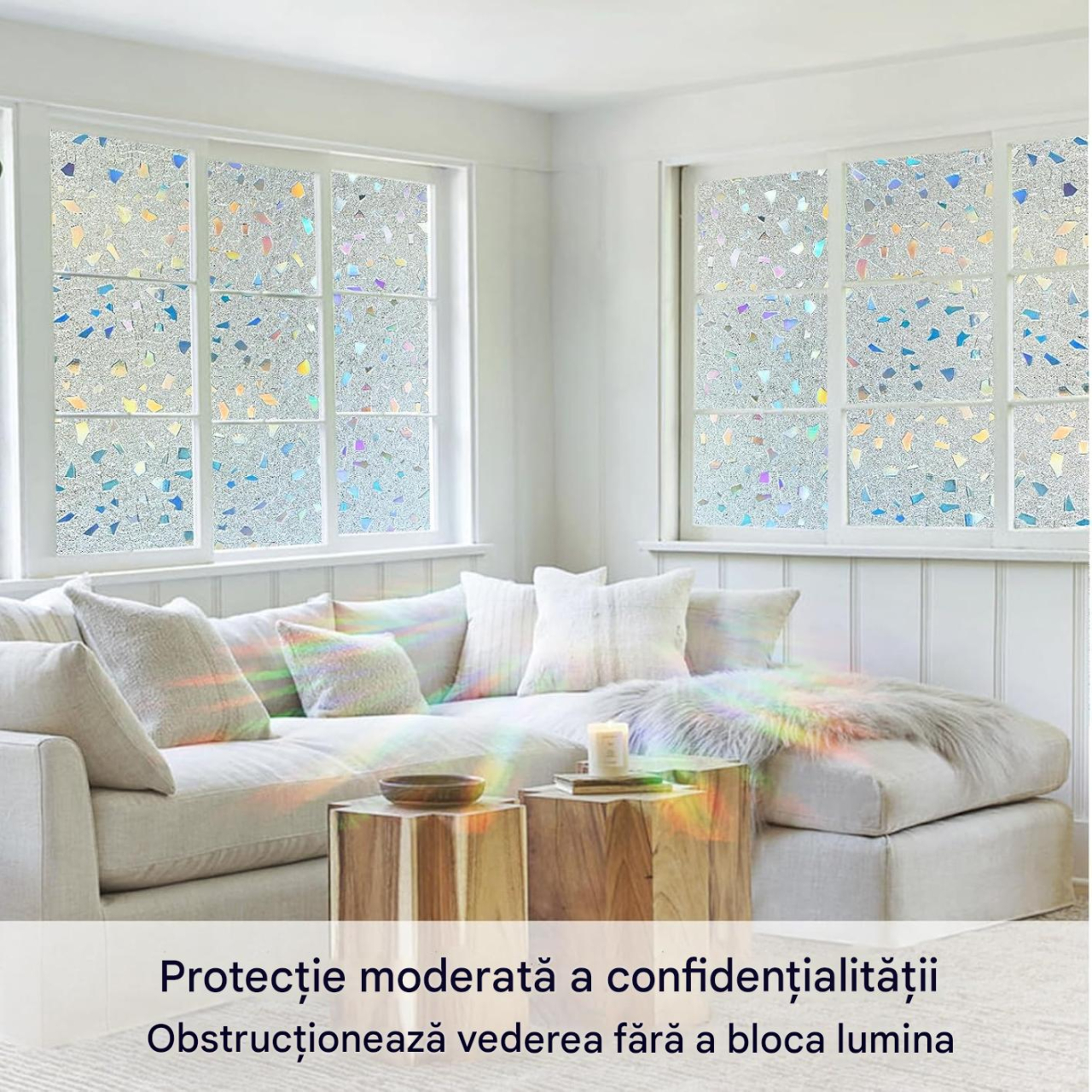 folie geam electrostatica holografica transparenta MaffStuff [12]