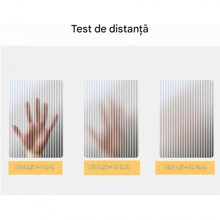 folie geam electrostatica linii verticale alba MaffStuff [10]