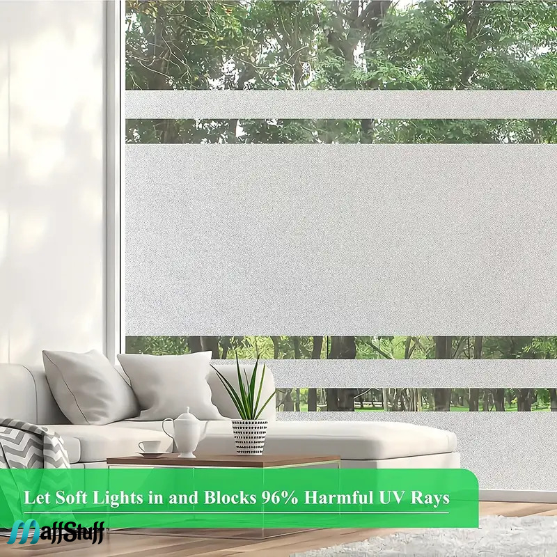 Folie Autocolanta Decorativa Pentru Geamuri Folie Autocolanta Decorativa Pentru Geamuri, Model Mat Frosted, Folie Geam Folie Geamuri cu Efect de Oglinda Folii ferestre Folie reflexiva pentru geam Folie autocolanta geam termopan Folie geam sa nu se vada din exterior Folie geam termopan sa nu se vada in casa [4]