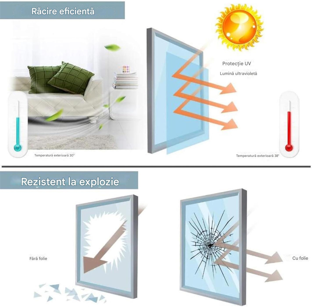 folie geam decorativa lalea 3d intimitate multicolor MaffStuff [11]