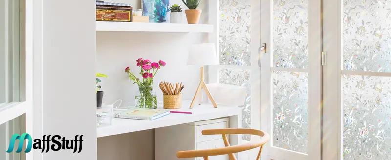 Folie Decorativa Geamuri, Model Floral Lalea 3D, Folie Decorativa Pentru Geam Folie autocolanta geam Folie Geam Folie autocolanta geam termopan Folie geam sa nu se vada din exterior Folie geam termopan sa nu se vada in casa Folie adeziva pentru geam [12]