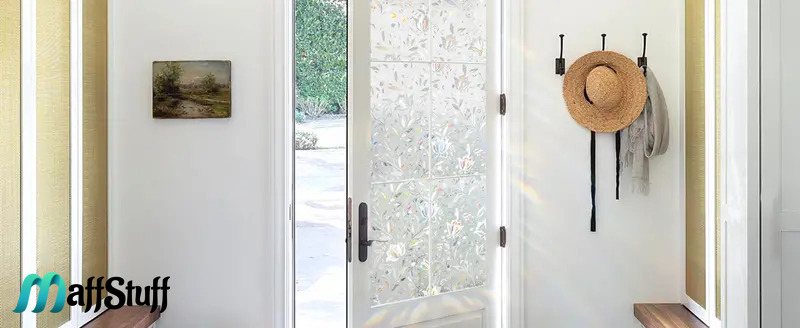 Folie Decorativa Geamuri, Model Floral Lalea 3D, Folie Decorativa Pentru Geam Folie autocolanta geam Folie Geam Folie autocolanta geam termopan Folie geam sa nu se vada din exterior Folie geam termopan sa nu se vada in casa Folie adeziva pentru geam [7]