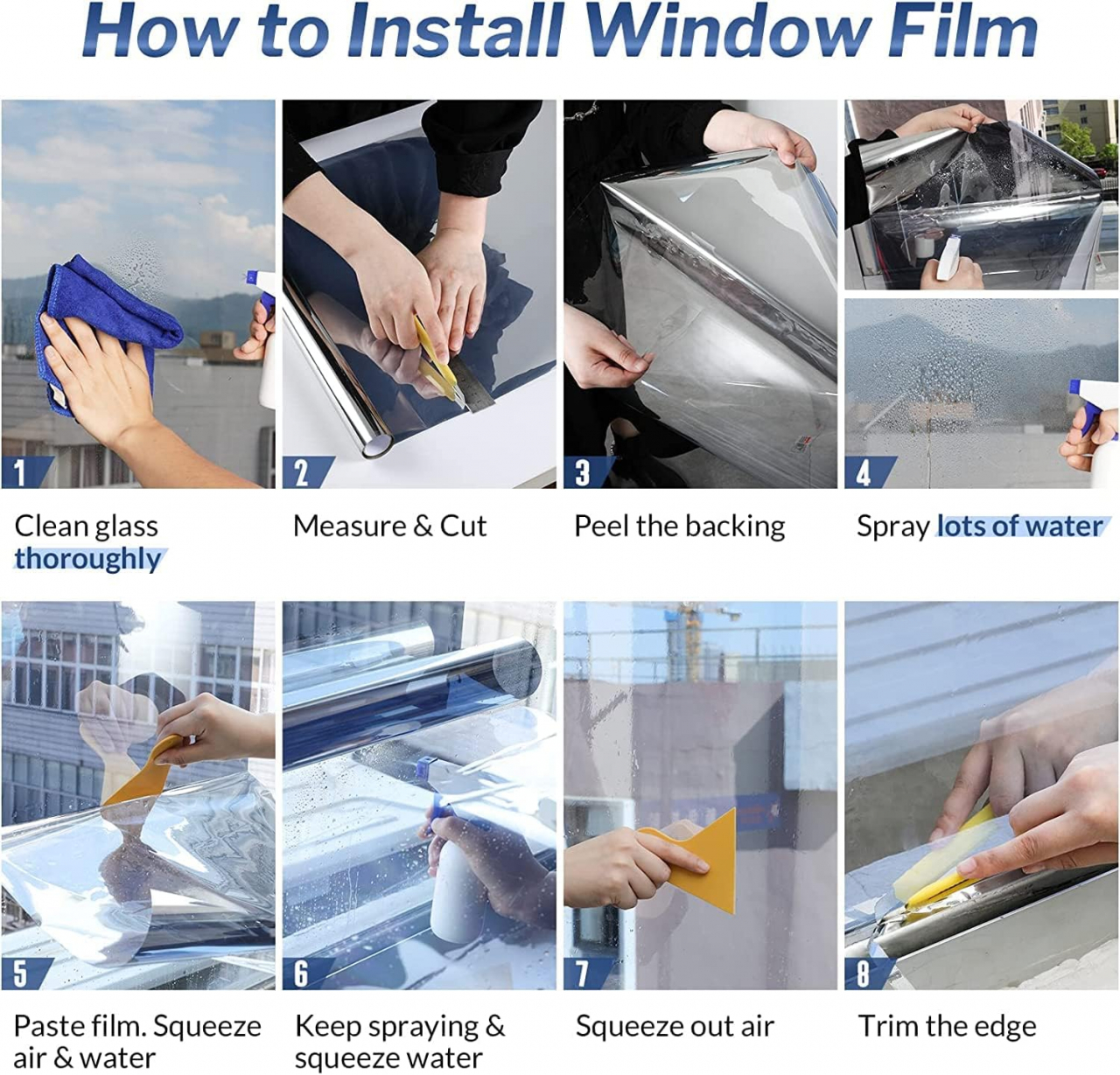 Folie Decorativa Pentru Geam, Dungi Mate Pentru Intimitate si Protectie Solara, Folie Decorativa Pentru Geam Folie autocolanta geam Folie Geam Folie autocolanta geam termopan Folie geam sa nu se vada din exterior Folie geam termopan sa nu se vada in casa Folie sablata Folie mata pentru geam Folie adeziva pentru geam [30]