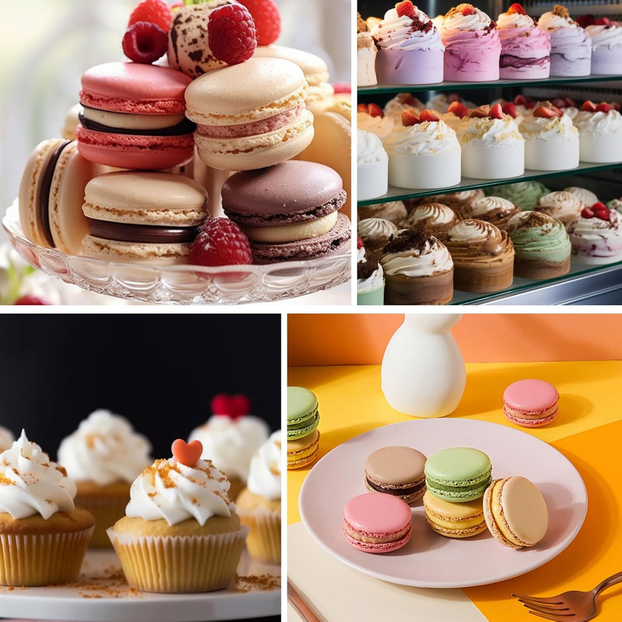 Formă Silicon pentru Macarons – Tavă 30 Sloturi, Antiaderentă, Perfectă pentru Prăjituri [20]