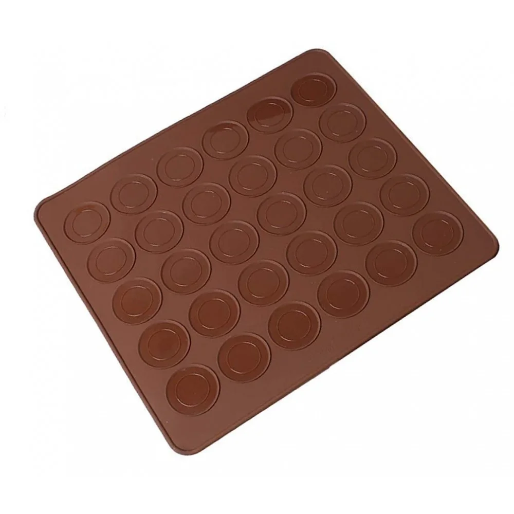 Formă Silicon pentru Macarons – Tavă 30 Sloturi, Antiaderentă, Perfectă pentru Prăjituri [7]