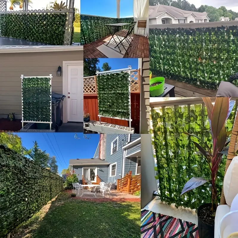 Gard Viu Verde Artificial – Umbra Naturală pentru Spații Exterioare [26]