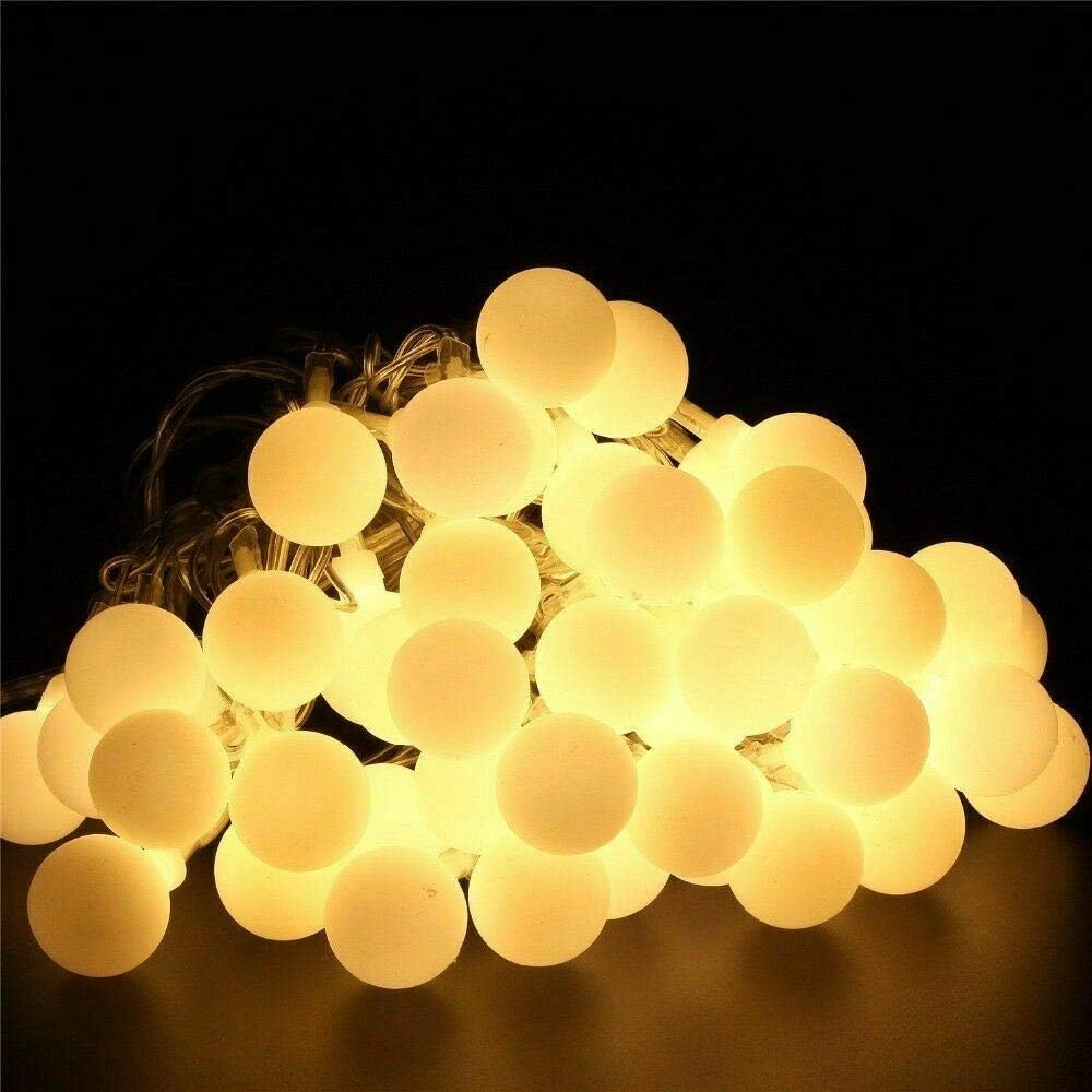 Instalație Becuri LED 6m, 40 LED-uri Lumină Caldă – Decor Terasă, Grădină, Cameră [7]