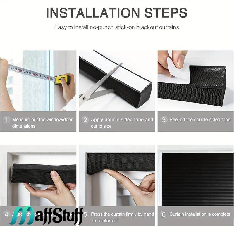 Jaluzea fereastră PVC Jaluzea textilă autoadezivă Prindere ușoară pentru jaluzea Jaluzele decorative pentru ferestre Întunecare ferestre PVC Îmbunătățire ambient interior Înfrumusețare fereastră PVC [28]