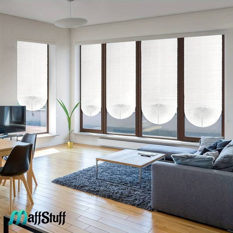 Jaluzea fereastră PVC Jaluzea textilă autoadezivă Prindere ușoară pentru jaluzea Jaluzele decorative pentru ferestre Întunecare ferestre PVC Îmbunătățire ambient interior Înfrumusețare fereastră PVC Împrospătare decor fereastră Decorațiuni pentru ferestre din PVC Jaluzele autoadezive de calitate Ambiente confortabil în locuință Design interior cu jaluzele [3]