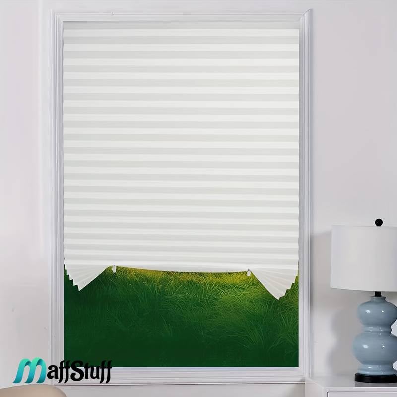 Jaluzea fereastră PVC Jaluzea textilă autoadezivă Prindere ușoară pentru jaluzea Jaluzele decorative pentru ferestre Întunecare ferestre PVC Îmbunătățire ambient interior Înfrumusețare fereastră PVC Împrospătare decor fereastră Decorațiuni pentru ferestre din PVC Jaluzele autoadezive de calitate Ambiente confortabil în locuință Design interior cu jaluzele [6]