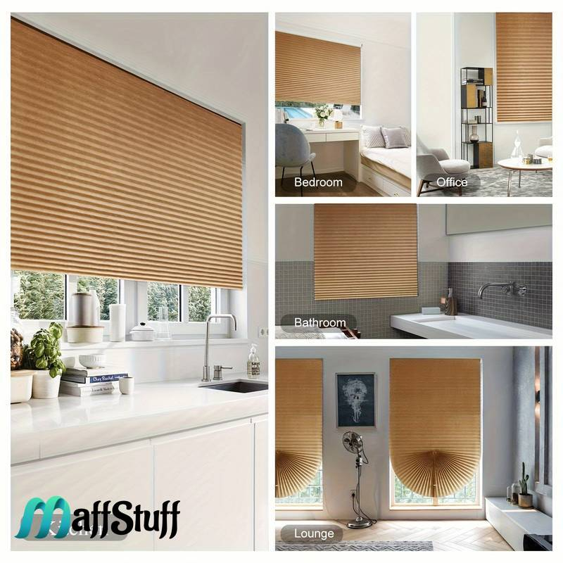 Jaluzea fereastră PVC Jaluzea textilă autoadezivă Prindere ușoară pentru jaluzea Jaluzele decorative pentru ferestre Întunecare ferestre PVC Îmbunătățire ambient interior Înfrumusețare fereastră PVC Împrospătare decor fereastră Decorațiuni pentru ferestre din PVC Jaluzele autoadezive de calitate Ambiente confortabil în locuință Design interior cu jaluzele [4]