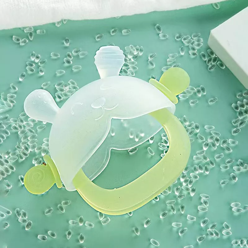 Jucărie Dentiție Bebeluși – Silicon Moale, Fără BPA, Multicolor [3]