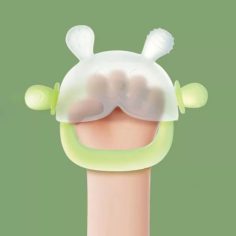 Jucărie Dentiție Bebeluși – Silicon Moale, Fără BPA, Multicolor [5]