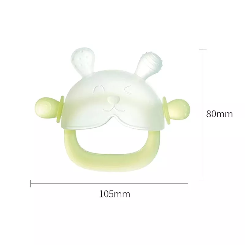 Jucărie Dentiție Bebeluși – Silicon Moale, Fără BPA, Multicolor [8]