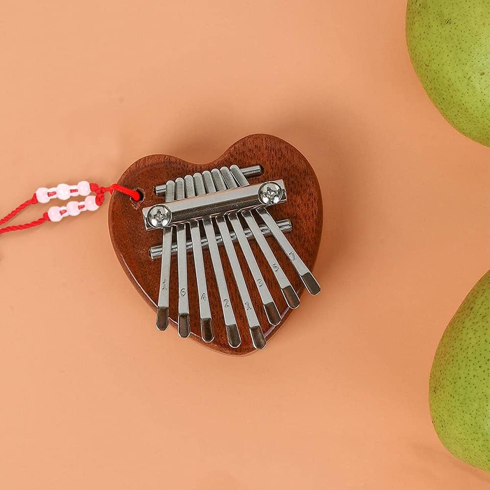 Kalimba din Lemn – Instrument Muzical cu 8 Note, Ideal pentru Relaxare și Hobby [15]