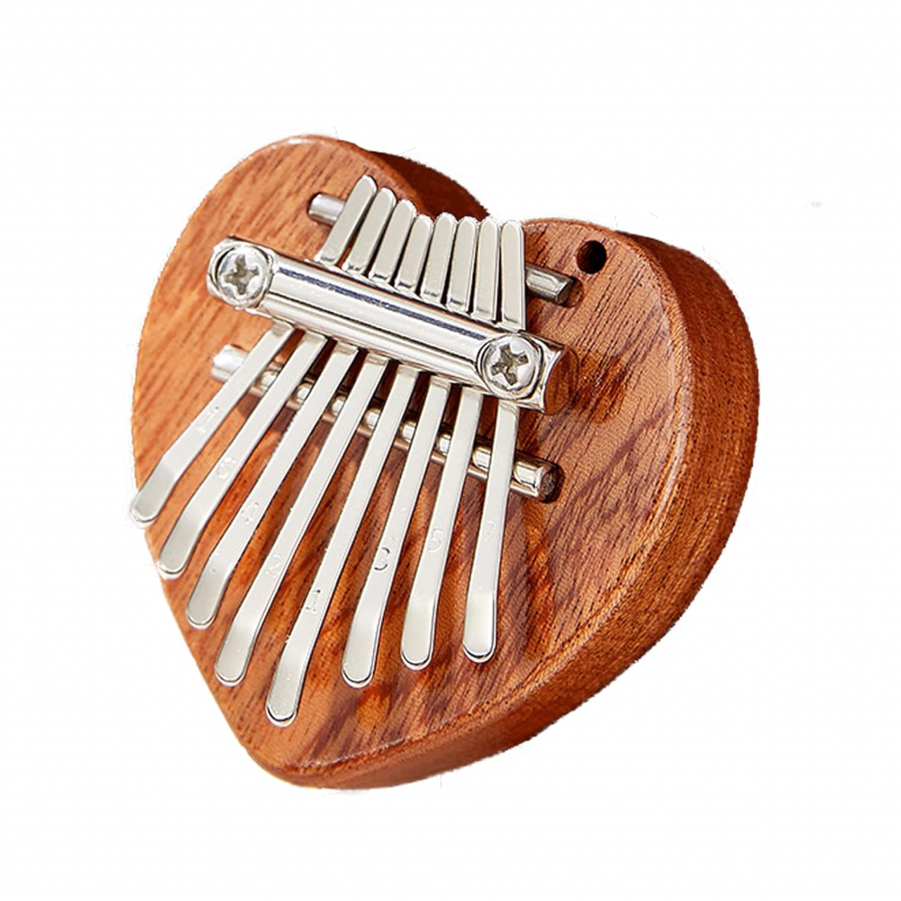 Kalimba din Lemn – Instrument Muzical cu 8 Note, Ideal pentru Relaxare și Hobby [6]