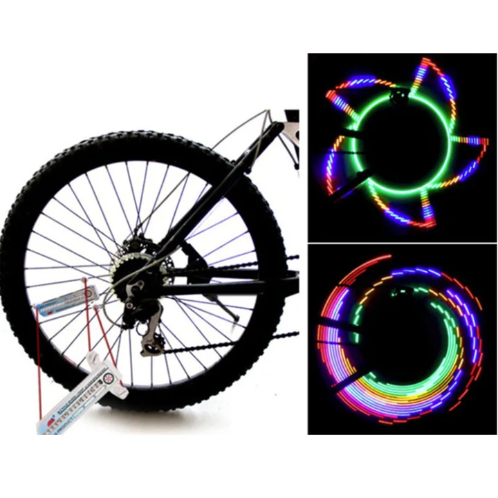 Lampa LED pentru Bicicleta – Lumina RGB Dinamica, Compatibilitate Universala [24]
