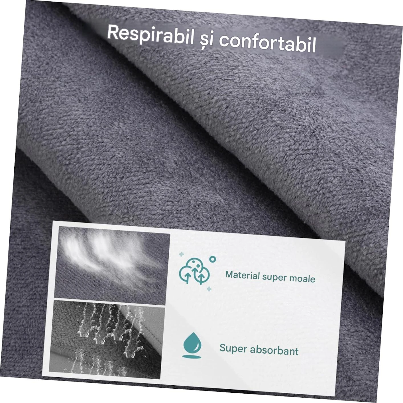 laveta microfibra absorbanta gri 60x30 MaffStuff [5]