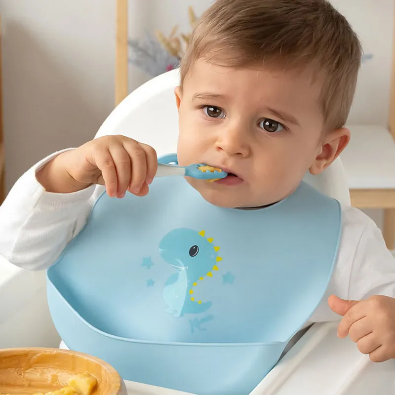 Lingurițe Ergonomice pentru Bebeluși +6 Luni – Set 2 Bucăți, Fără BPA [11]