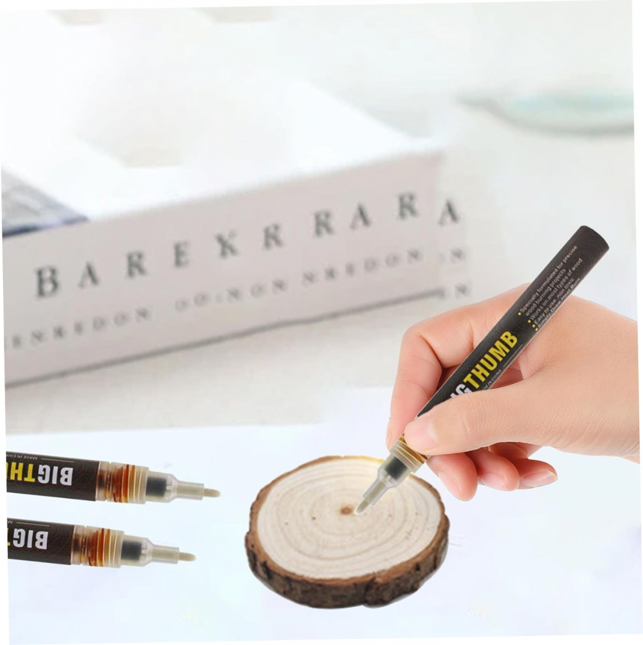marker pirogravură lemn marker efect ars lemn marker DIY lemn marker personalizare lemn marker vopsea lemn marker cadouri personalizate lemn marker jucării lemn marker artizanat lemn marker desen lemn marker scris lemn [26]