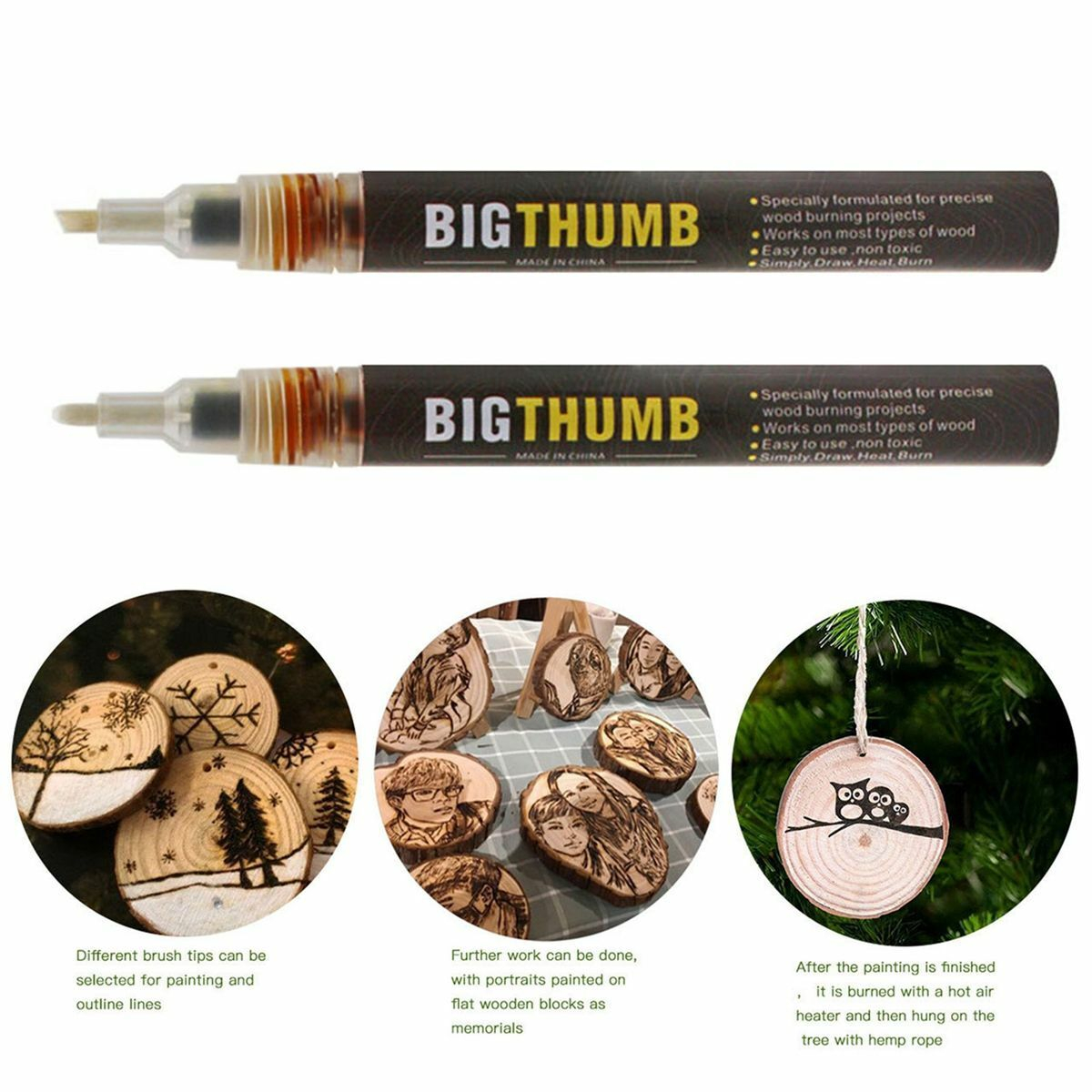 marker pirogravură lemn marker efect ars lemn marker DIY lemn marker personalizare lemn marker vopsea lemn marker cadouri personalizate lemn marker jucării lemn marker artizanat lemn marker desen lemn marker scris lemn [27]