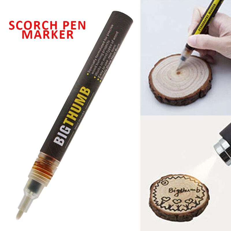 marker pirogravură lemn marker efect ars lemn marker DIY lemn marker personalizare lemn marker vopsea lemn marker cadouri personalizate lemn marker jucării lemn marker artizanat lemn marker desen lemn marker scris lemn [4]