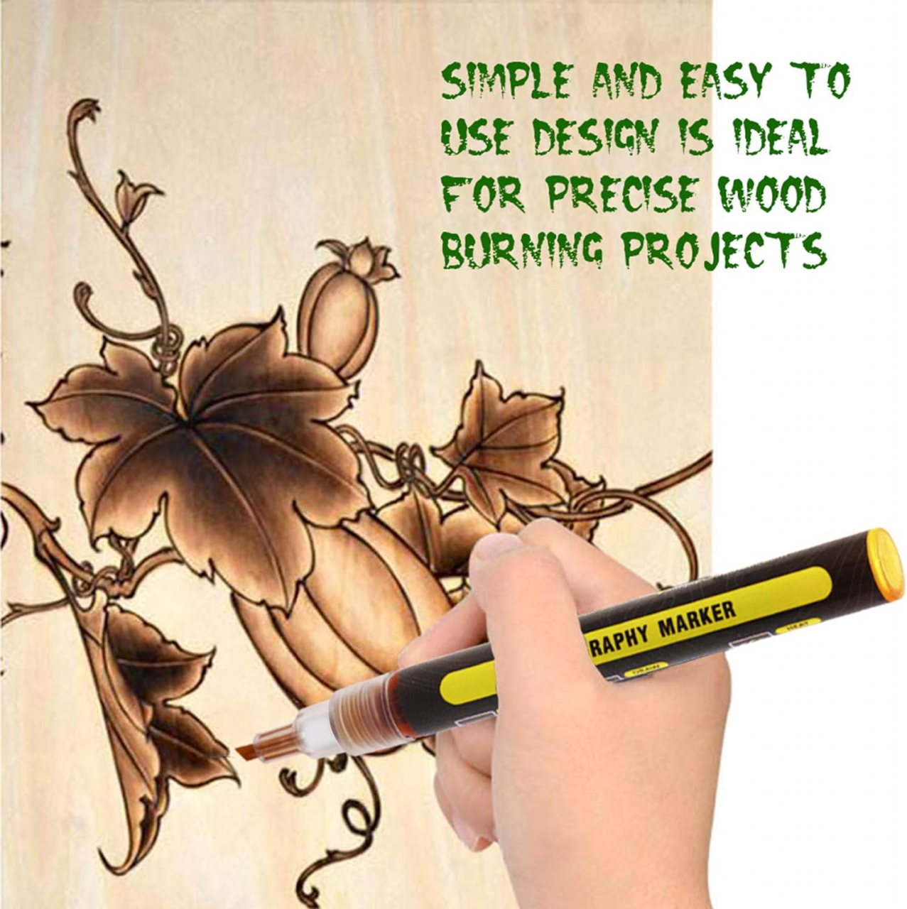 marker pirogravură lemn marker efect ars lemn marker DIY lemn marker personalizare lemn marker vopsea lemn marker cadouri personalizate lemn marker jucării lemn marker artizanat lemn marker desen lemn marker scris lemn [14]