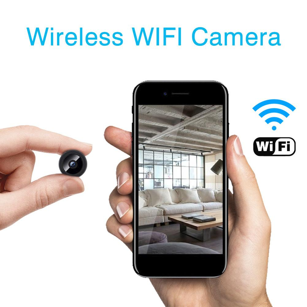 Mini cameră supraveghere wireless WiFi IP HD 1080P – securitate acasă & monitorizare bebeluși [6]