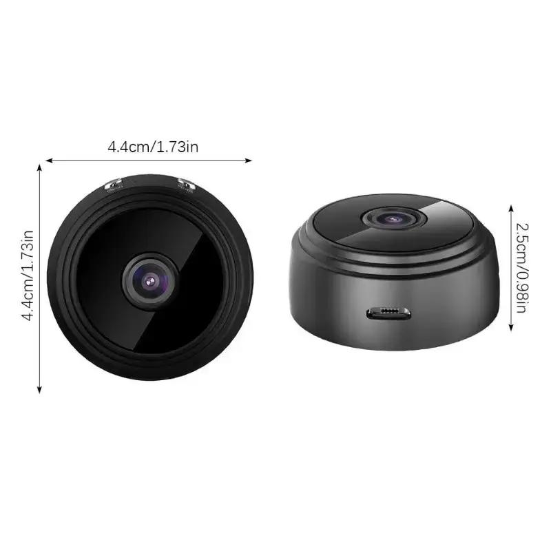Mini cameră supraveghere wireless WiFi IP HD 1080P – securitate acasă & monitorizare bebeluși [11]