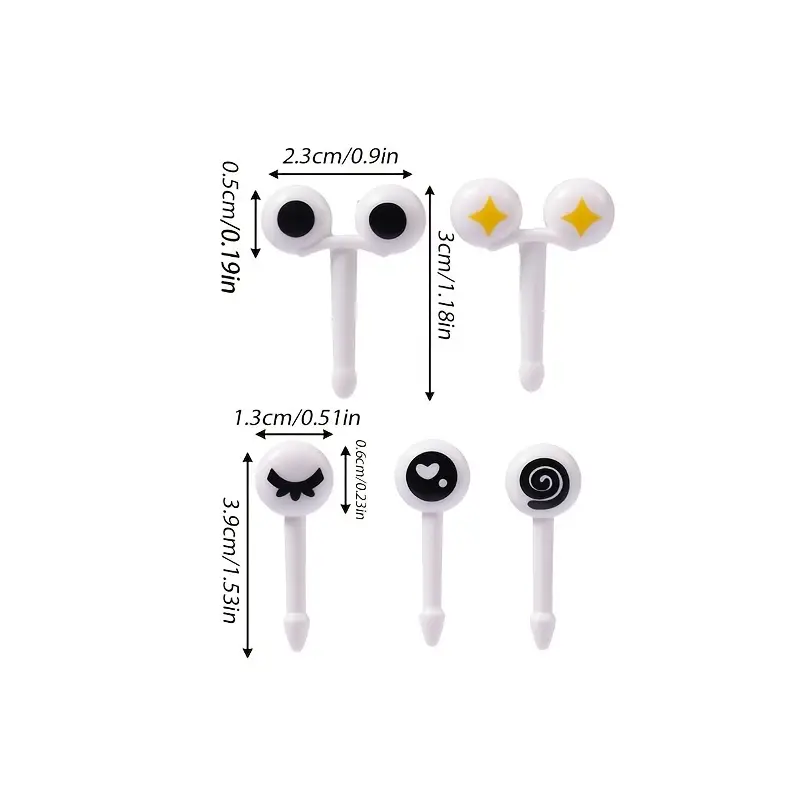 Mini Furculițe pentru Fructe & Prăjituri – Set Sigur pentru Copii, Reutilizabile & Durabile [13]
