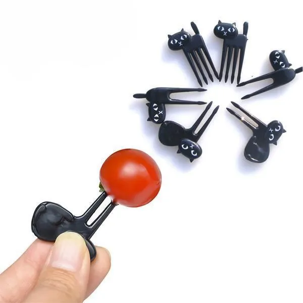 Mini Furculițe pentru Fructe & Prăjituri – Set Sigur pentru Copii, Reutilizabile & Durabile [11]