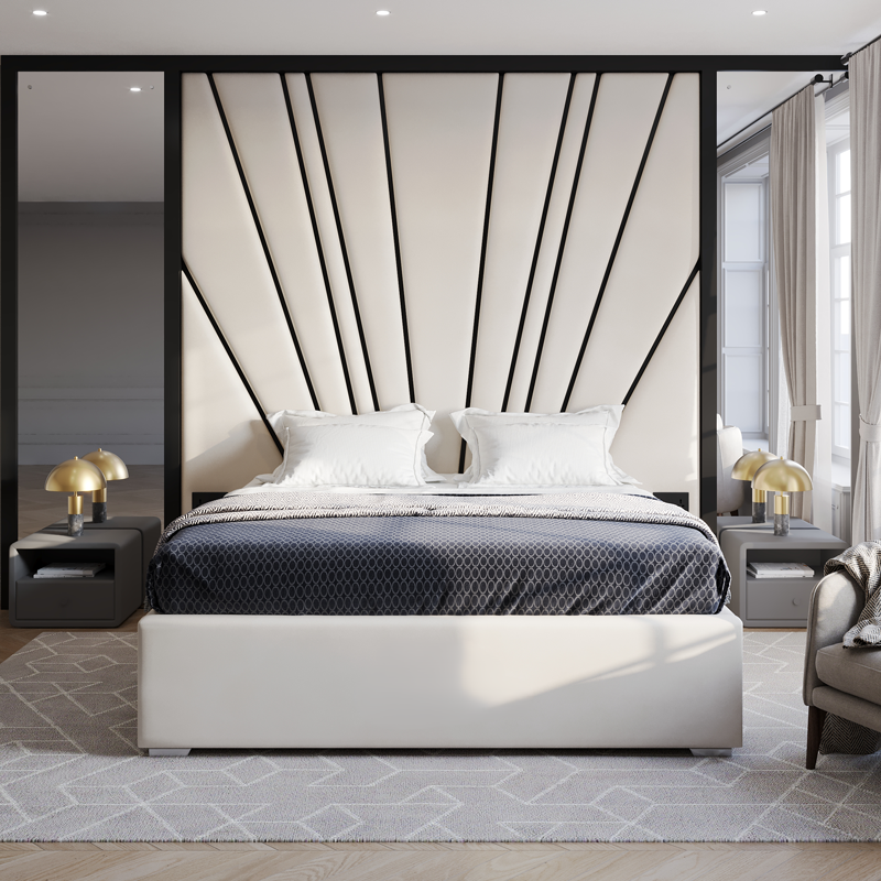 Bandă decorativă adezivă inox negru periat brushed black [5]