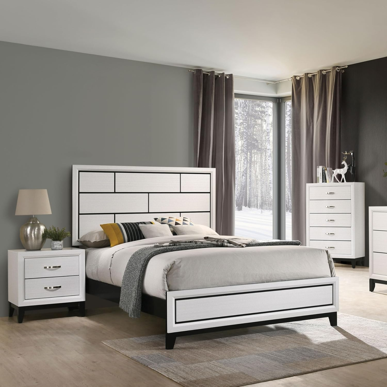 Bandă decorativă adezivă inox negru periat brushed black [4]