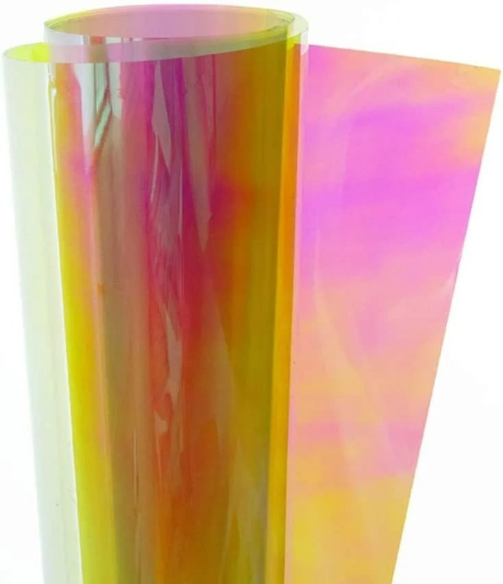 folie geam efect oglinda protectie solara rosie MaffStuff [2]