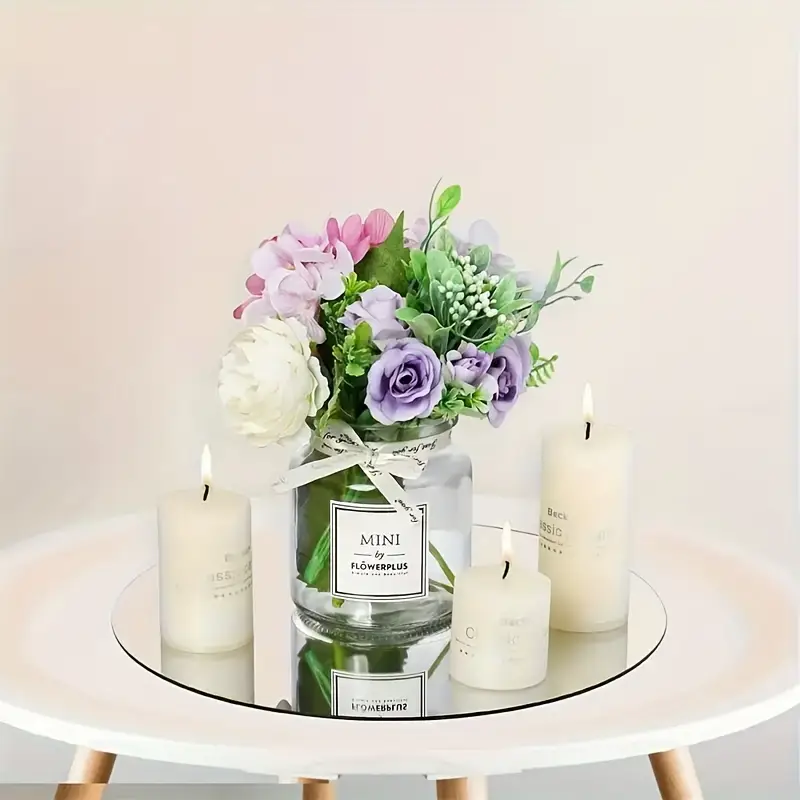 Set 6 Oglinzi Autoadezive Cercuri – Acrilic Reflectorizant, 20x20 cm, Decor Modern [13]