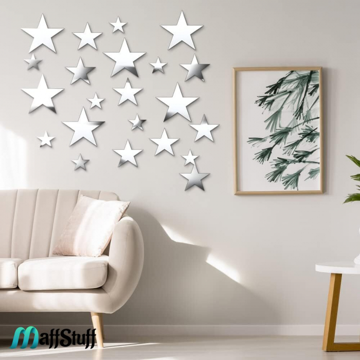 Oglinzi Decorative de Perete, Moderne, Model Stele cu 5 Colturi [11]