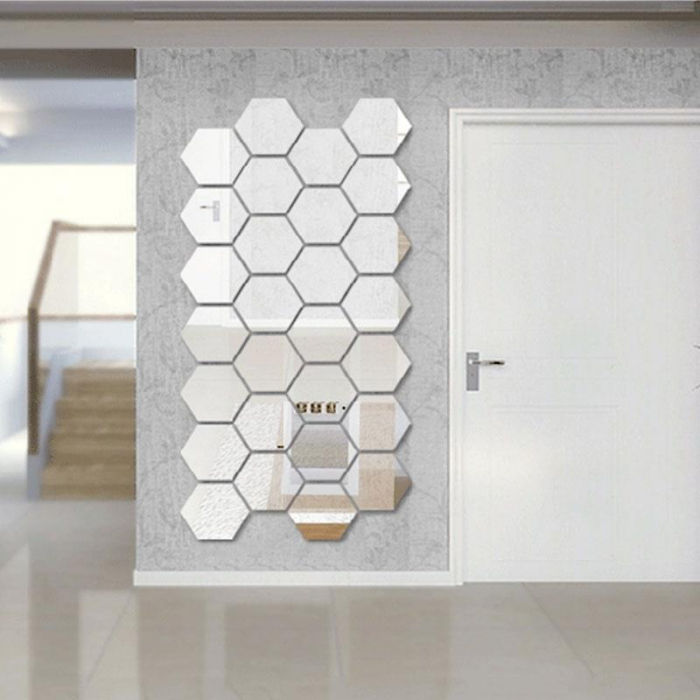 Oglinzi Decorative Hexagonale , 12.5 x 11 x 6.3 cm [2]