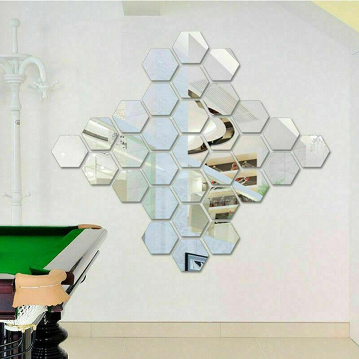 Oglinzi Decorative Hexagonale , 12.5 x 11 x 6.3 cm [5]